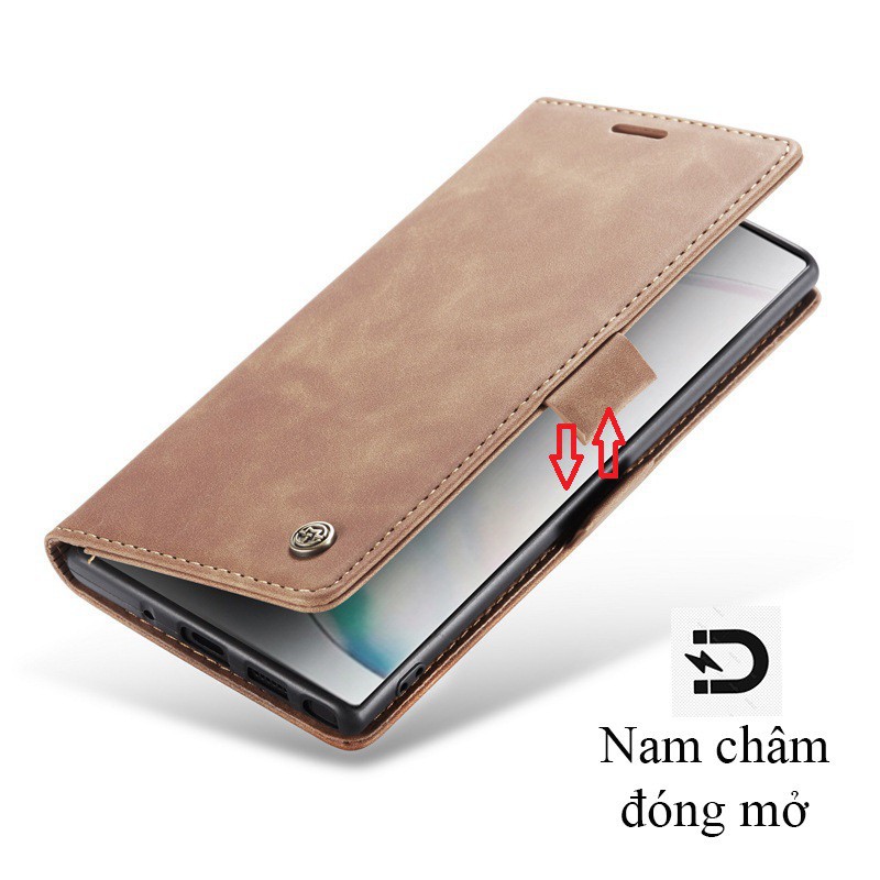 Bao da điện thoại cao cấp có ngăn để tiền, thẻ cho Samsung Galaxy Note 9/Note10/Note10+/S10/S10+/A51/A71/S20Ultra | BigBuy360 - bigbuy360.vn