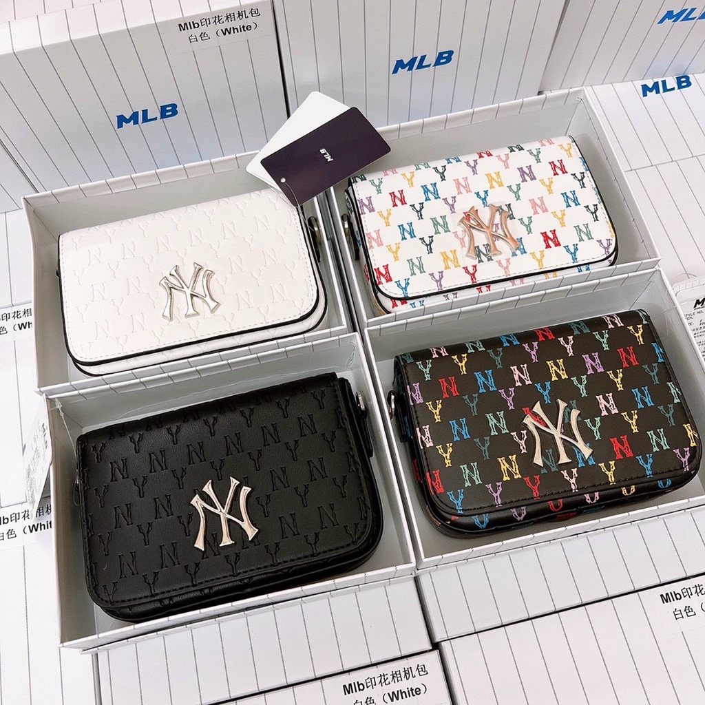 Túi xách MLB nữ Hàn Quốc đeo chéo fullbox hot trend nhiều họa tiết