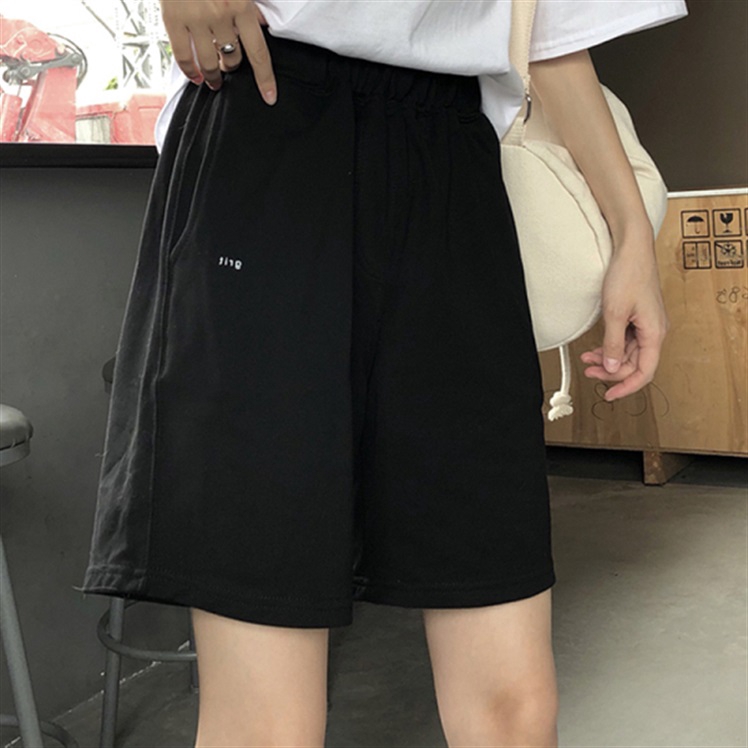 Quần ngắn lưng thun thời trang trẻ trung | BigBuy360 - bigbuy360.vn