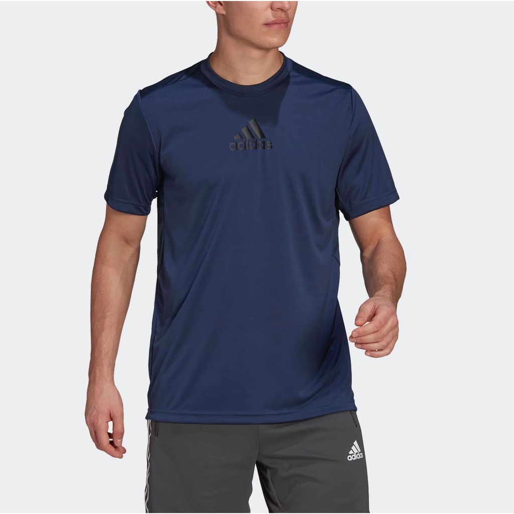 Áo phông nam Adidas - Áo Adidas M 3S Back Tee - Xanh than