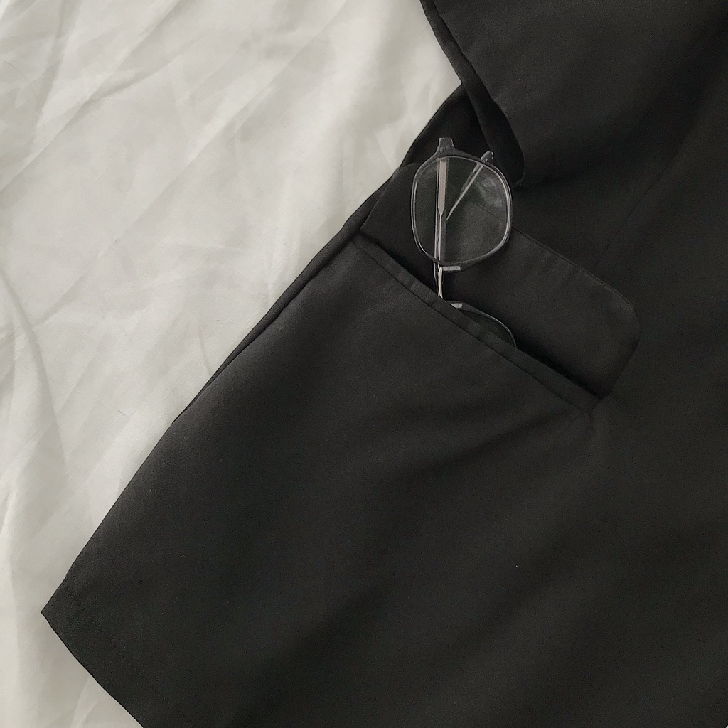 Áo Khoác Blazer Nữ Tay Ngắn JEM CLOSET Chất Tây Chéo Phong Cách Thời Thượng DESY 10334