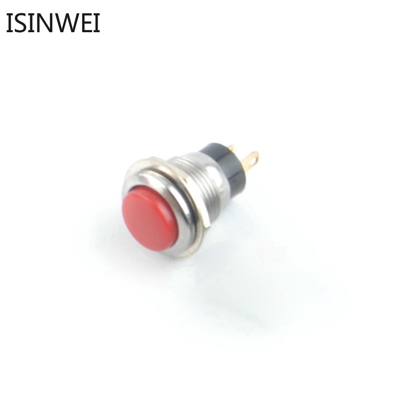 Set 5 công tắc nút ấn tạm thời 12 mm 2pin DS-318 chất lượng cao