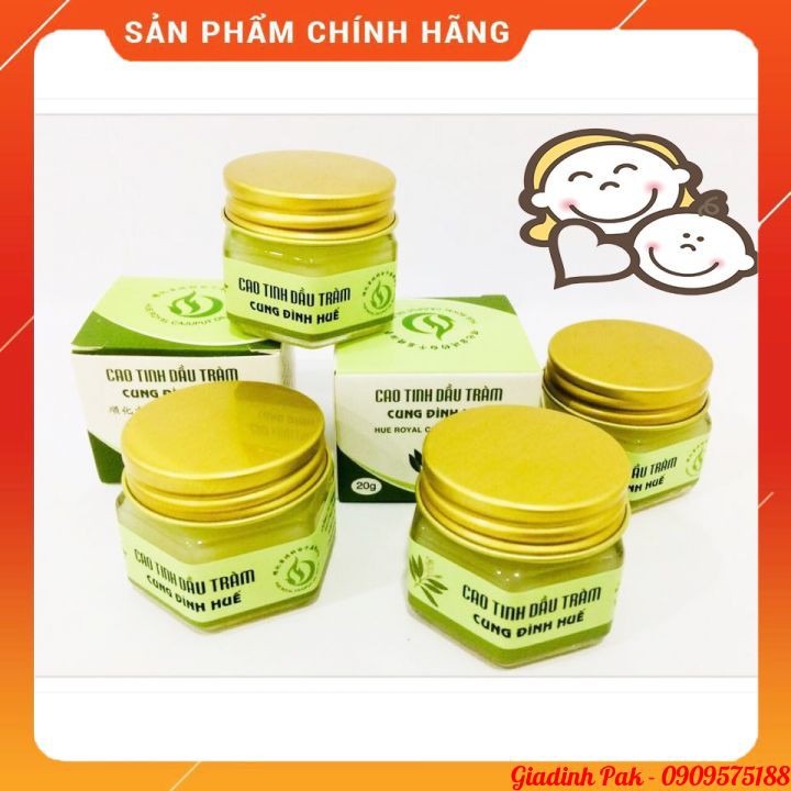 (Chính Hãng) Cao Tinh Dầu Tràm Cung Đình Huế Dùng Được Cho Trẻ Sơ Sinh