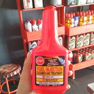 Dung dịch xúc béc xăng xe máy, ô tô Stop Fuel Injection 354ml (nhập khẩu Mỹ) chamsocxe