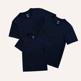 Combo áo thun basic YODY chất vải cotton thoáng mát, mềm mịn