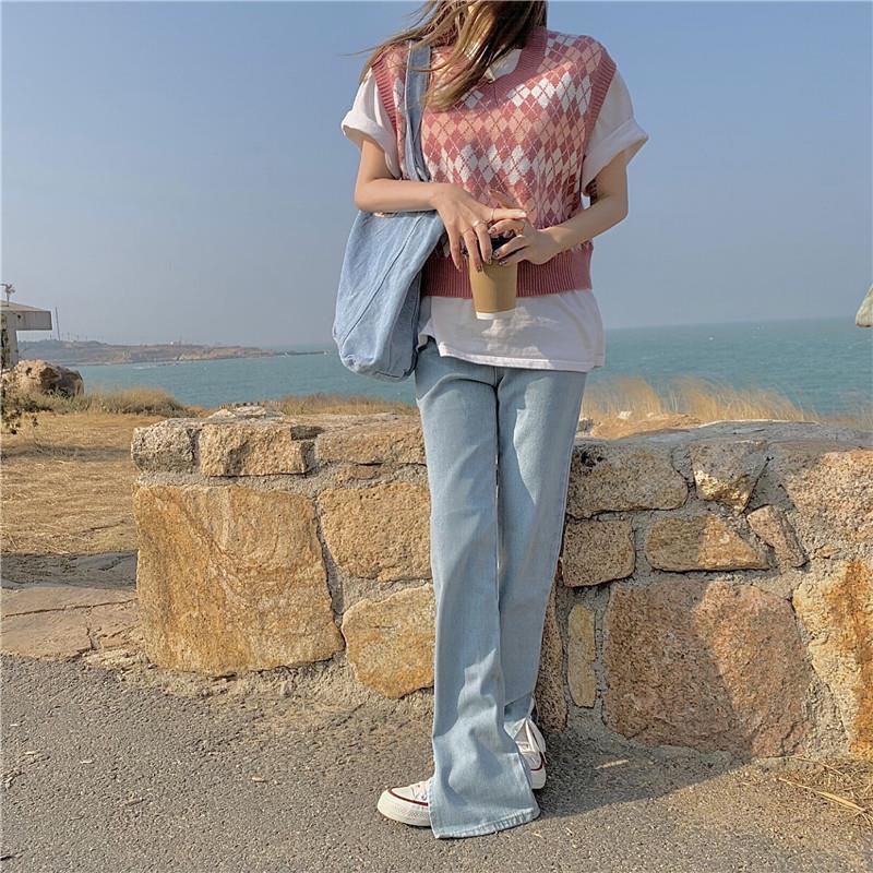 Áo len Gile Nữ, Áo Gile Len Họa Tiết Qua Tram Đơn Giản Hot Trend | BigBuy360 - bigbuy360.vn