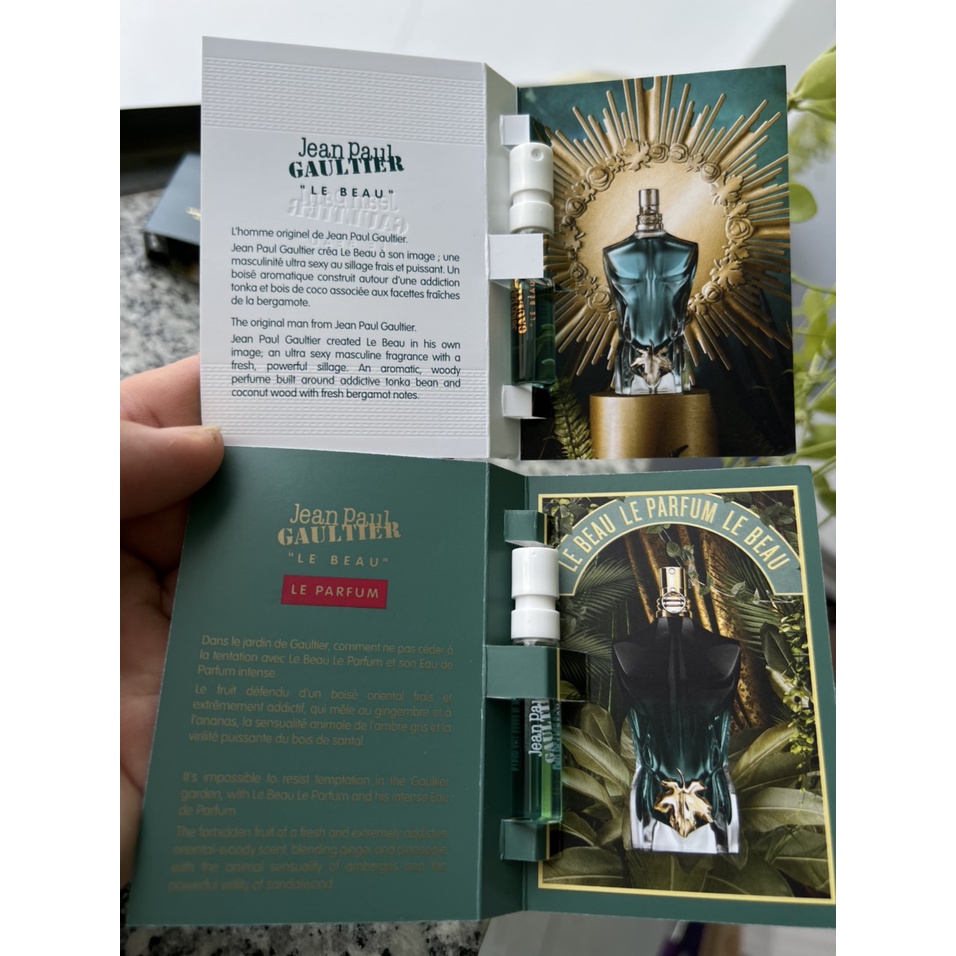 Mẫu thử nước hoa vial Jean Paul Gaultier Le Beau