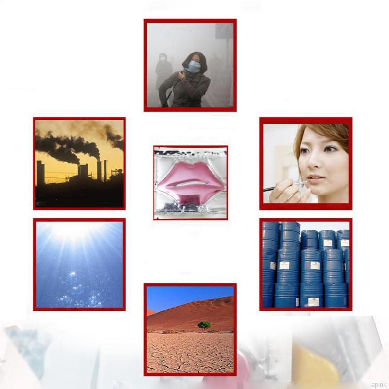 Set 10 Mặt Nạ Môi Collagen Dưỡng Ẩm Làm Sáng Màu Sắc Mịn Màng Chống Khô Môi