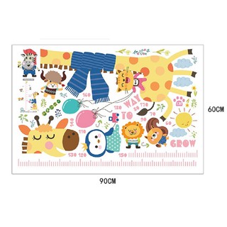 Decal đo chiều cao cho bé Way to go
