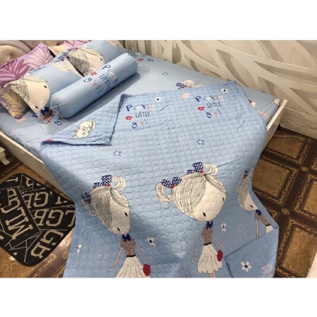 chăn ga gối poly 1,6m-1,8m
