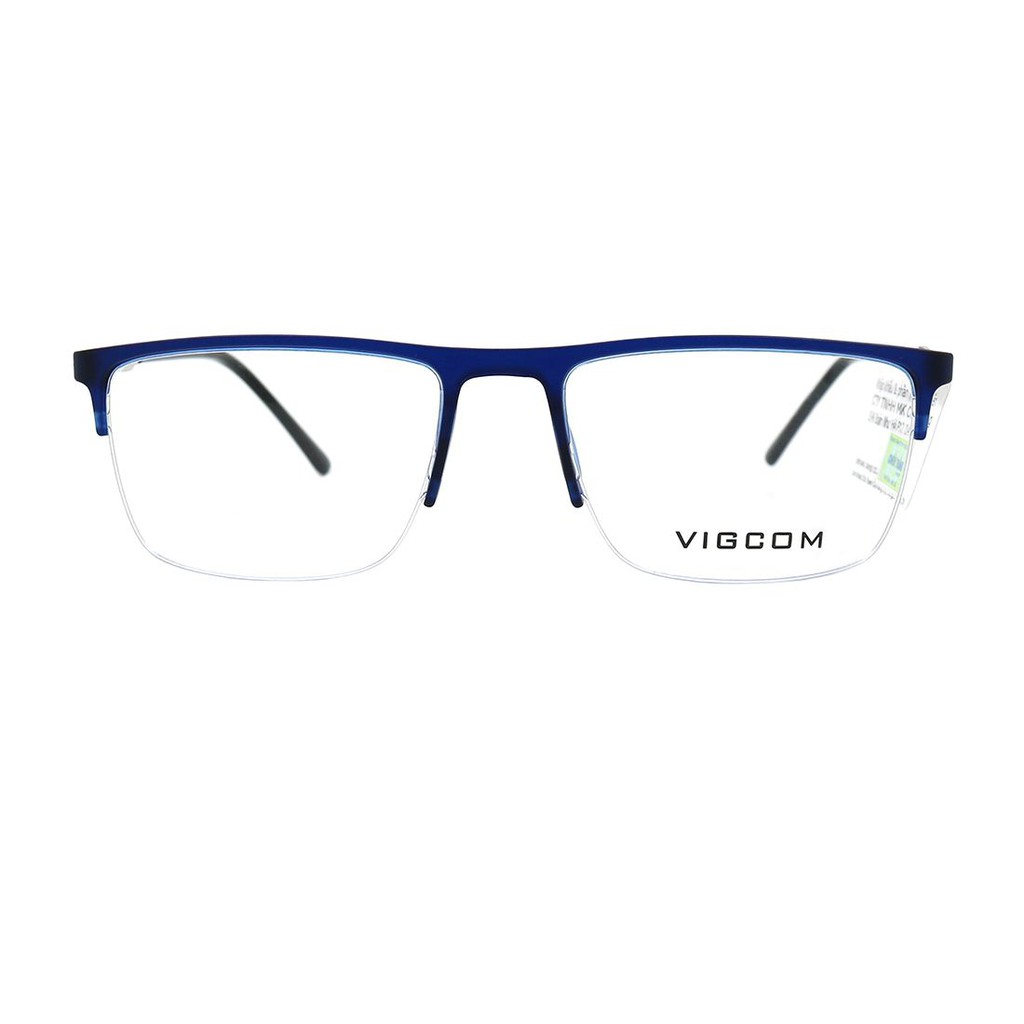 Gọng kính nam nữ Vigcom VG5802 chính hãng, thiết kế dễ đeo bảo vệ mắt