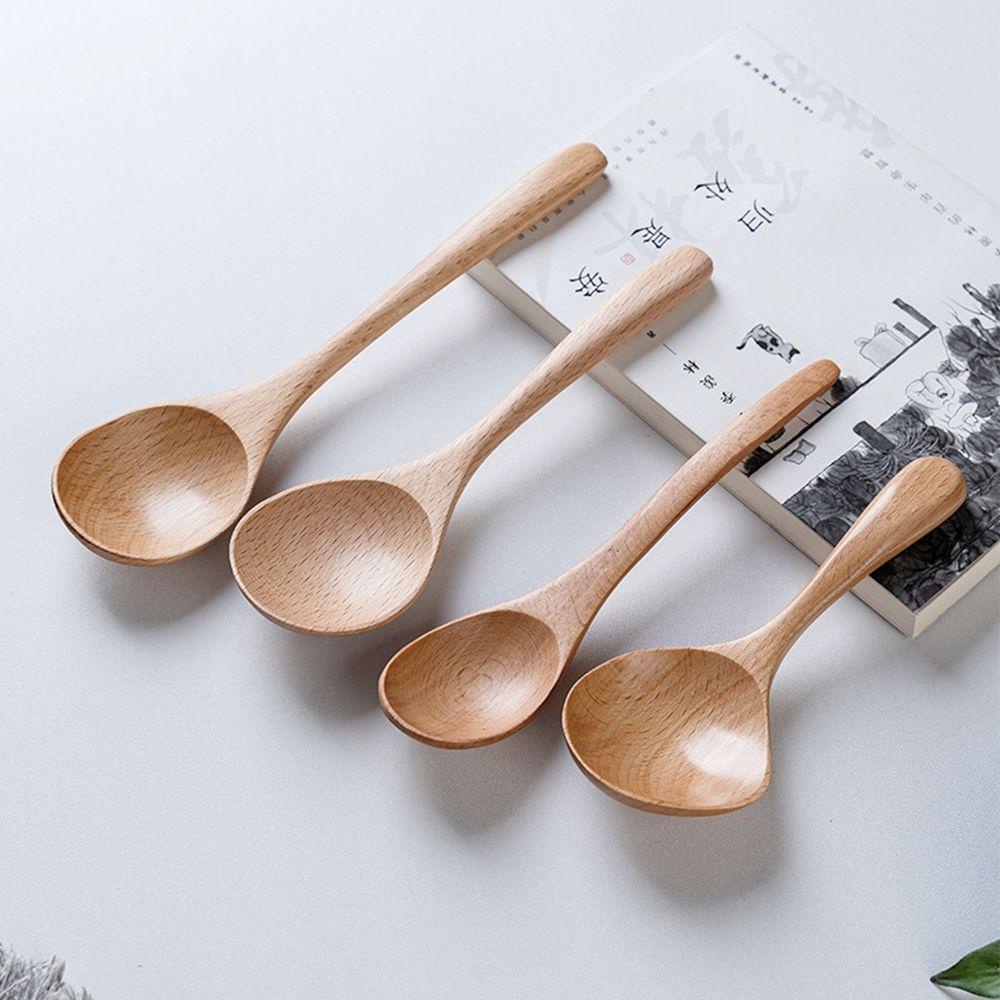 HARRIETT Muỗng Xới Cơm Bằng Gỗ Tự Nhiên Có Thể Tái Sử Dụng