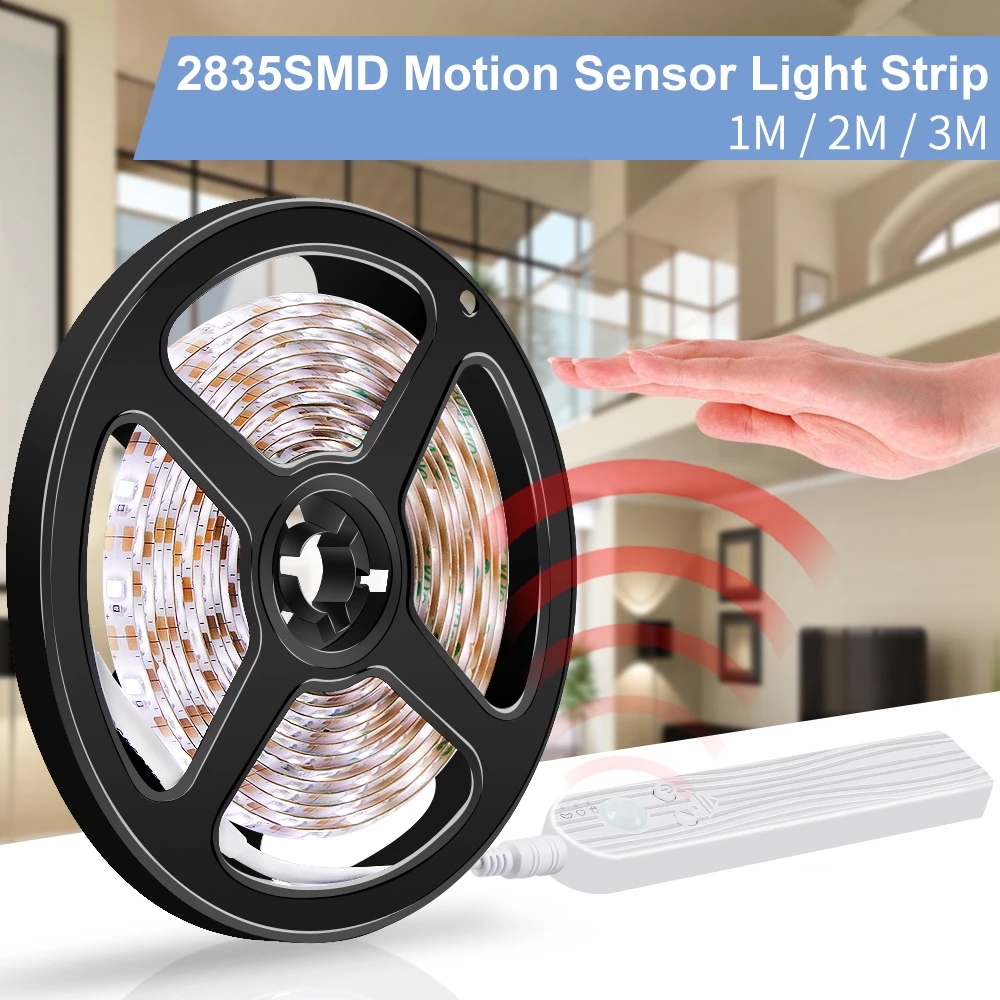 Cuộn Dây Đèn Led Cảm Biến Chuyển Động Không Dây 5v 2835 Smd