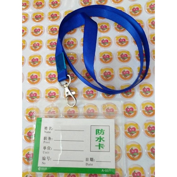 Dây treo móc thẻ rộng 1,5 cm có thể được in logo