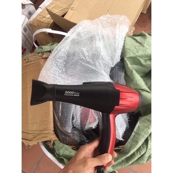 MÁY SẤY TÓC CHUYÊN NGHIỆP CHACBA 8800 5000W 2 CHIỀU DÙNG CHO SALON/TIỆM TÓC