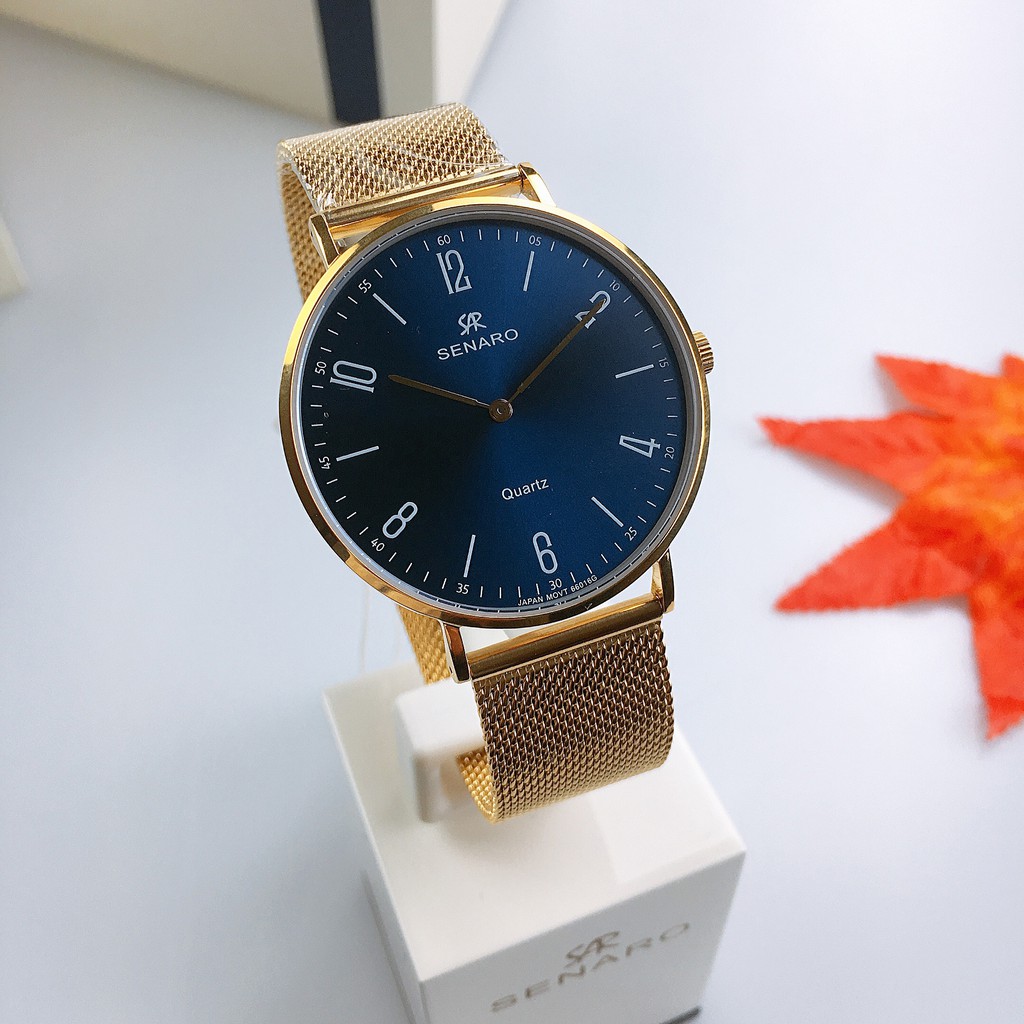 Đồng hồ nam SENARO Every Time Large 66016GSG thương hiệu Nhật Bản - LAMY WATCH