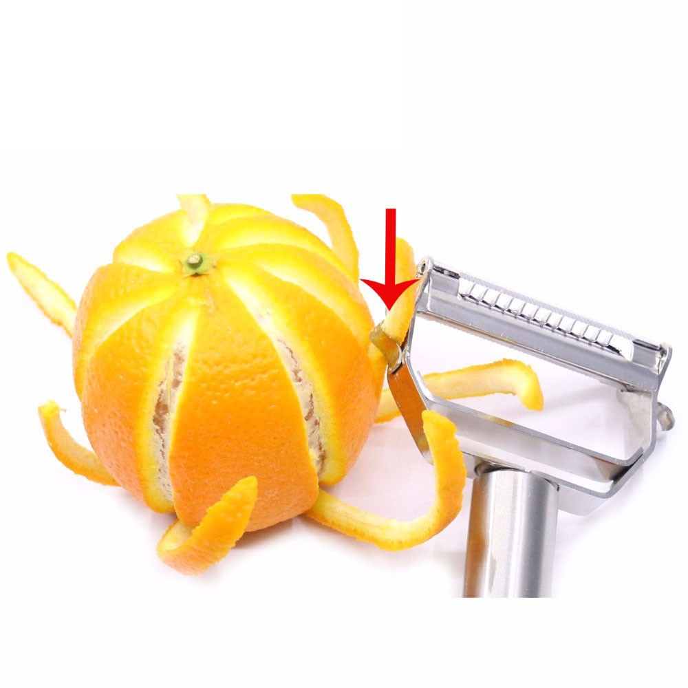 Dụng cụ bào sợi gọt vỏ bằng Inox đa năng tiện dụng cho nhà bếp