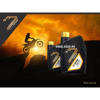 DẦU TỔNG HỢP TOÀN PHẦN XE TAY CÔN S-OIL 7 4T RIDER 10W40 Bình 1 Lit