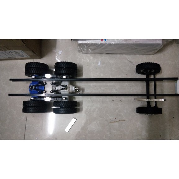 2 mét Thanh nhôm dùng chế khung xe tải, công nông, các loại xe điều khiển từ xa - hợp kim nhôm 6061-T6 siêu cứng