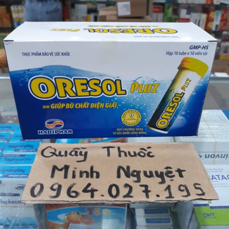 ORESOl plus hà tĩnh combo 10 tuýp