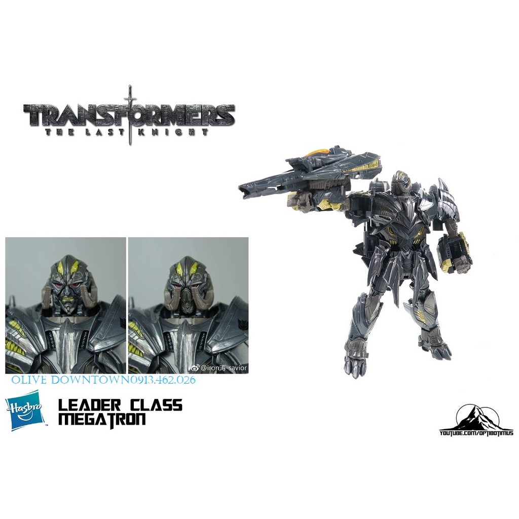 TLK-19 MEGATRON 🔖 Mô hình Robot lắp ráp thành Phi thuyền - Transformers The Last Knight