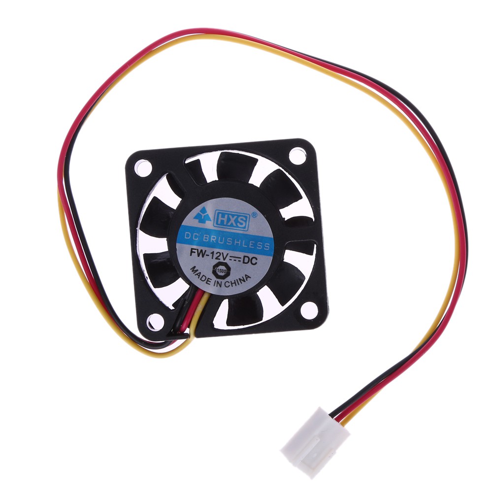 Quạt làm mát CPU máy tính bàn 3 chân 4cm 40x40x10mm DC 12V