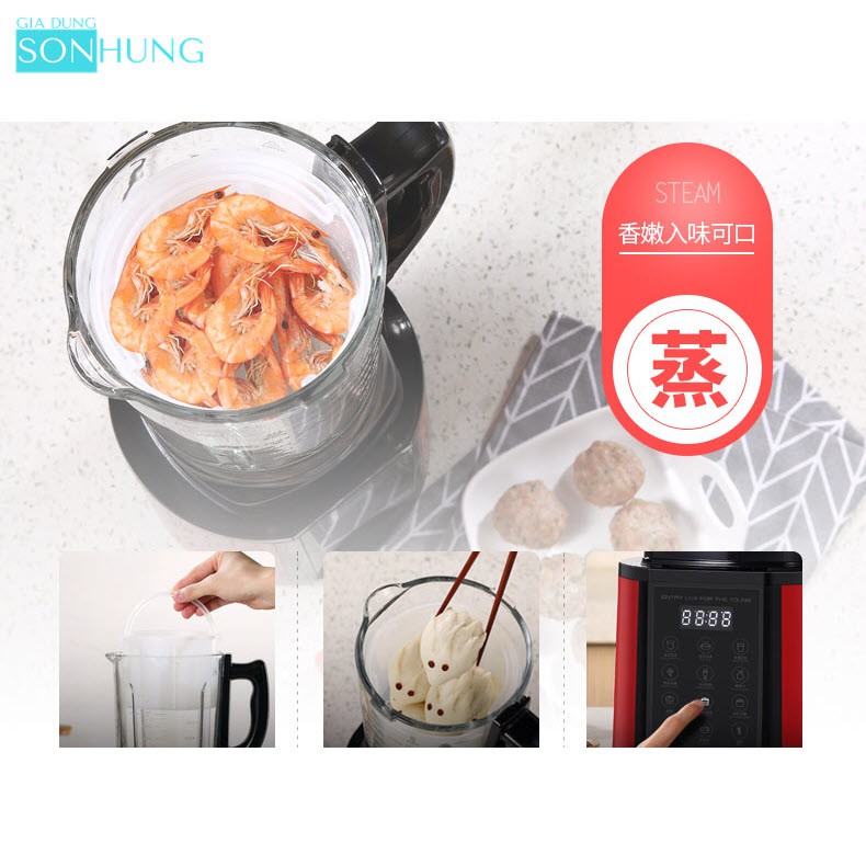 MÁY LÀM SỮA HẠT ĐA NĂNG RANBEM 769S CONG SUẤT 800W