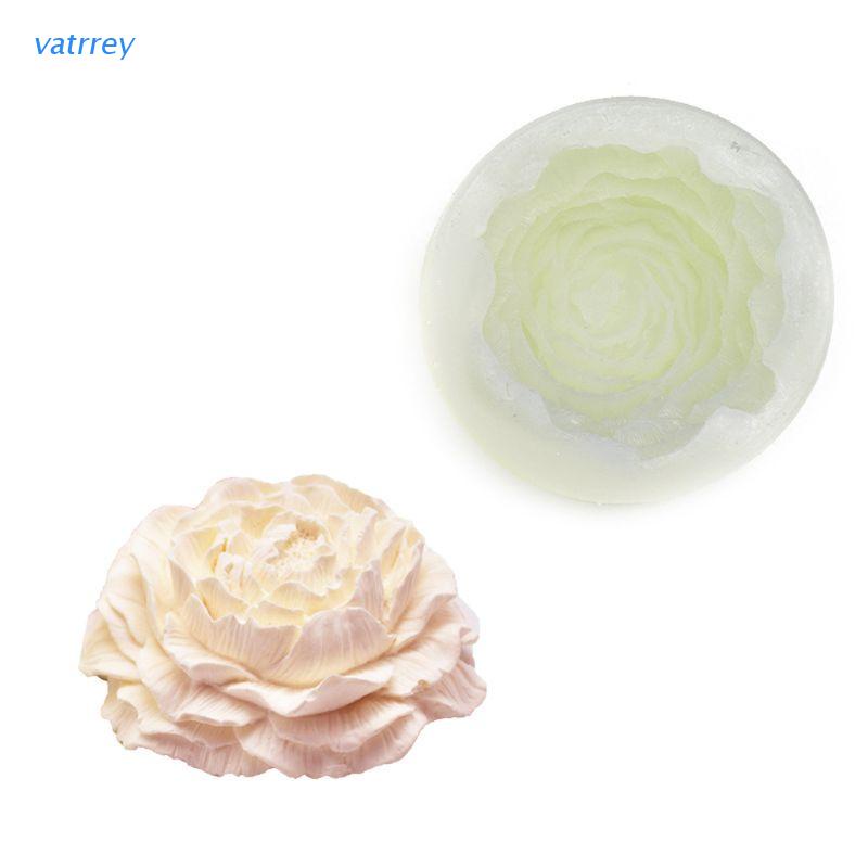 Khuôn Silicone Tạo Hình Hoa Hồng Trang Trí Bánh