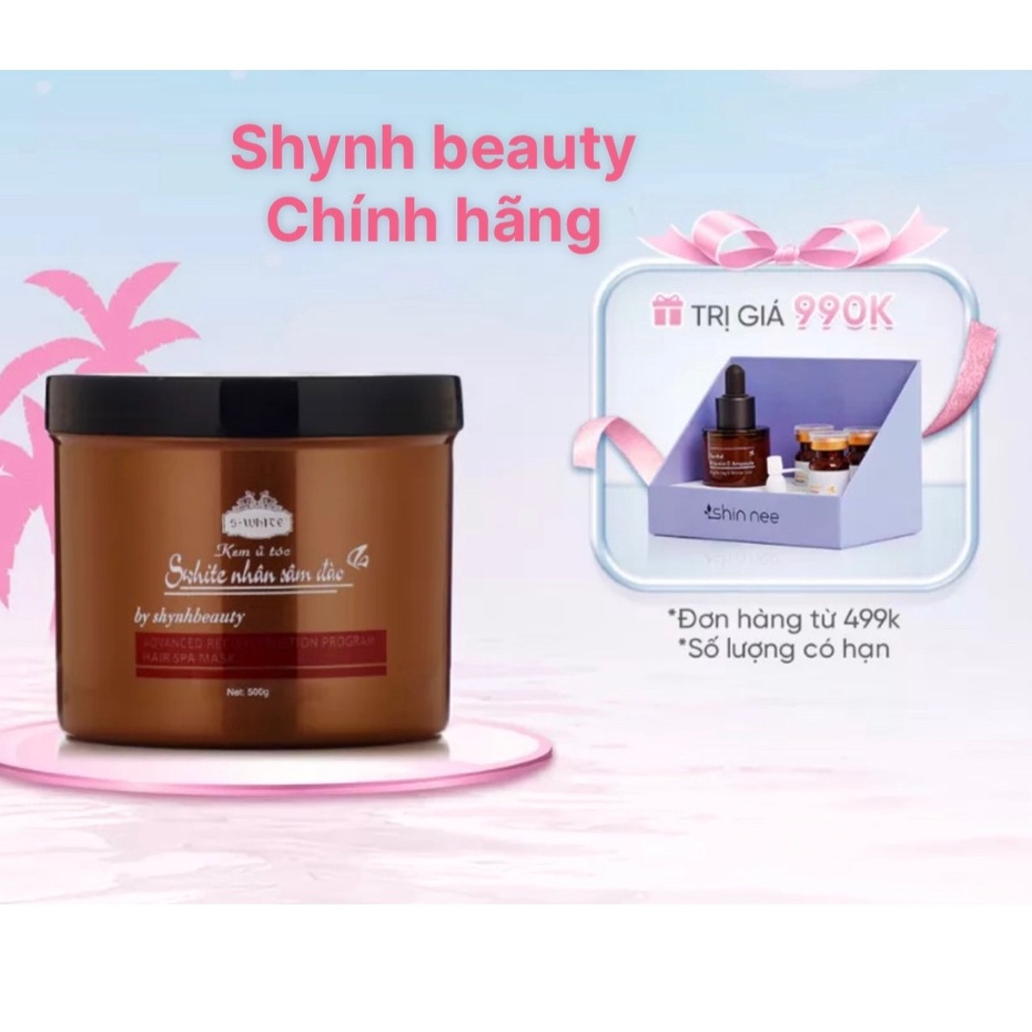 Ủ tóc nhỏ nhân sâm đào swhite 500g 2025