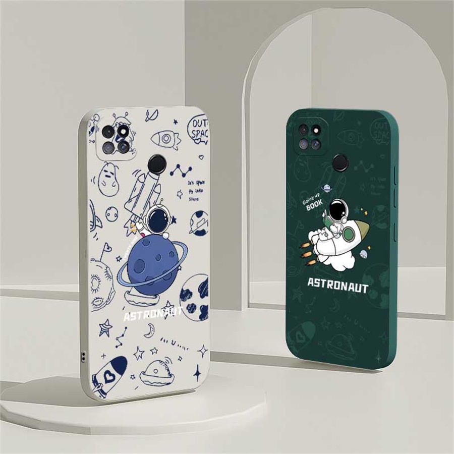 Ốp Điện Thoại Cao Su In Hình Phi Hành Gia Cho Huawei Y6P Y7A Y6 Pro Y7 Pro 2019 Y9S P30 Lite Nova 7i Nova 5T Nova 3i