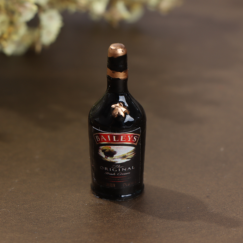 1 Bộ Chai Rượu Mini Trang Trí Nhà Búp Bê