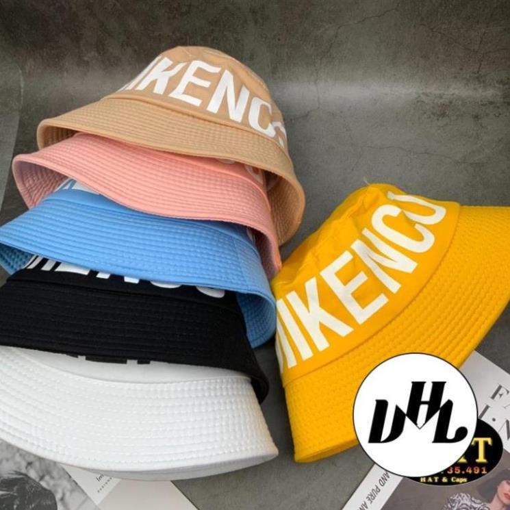 Mũ Bucket Miken Coo Form cụp in Nhiều Màu Thời Trang Unisex