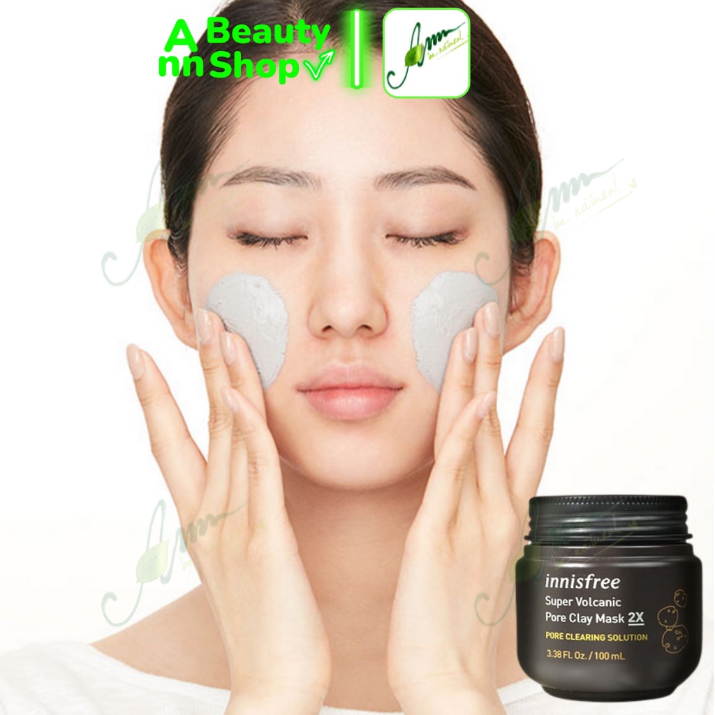 Mặt Nạ Tro Núi Lửa Innisfree Super Volcanic Pore Clay Mask 2X 100ml