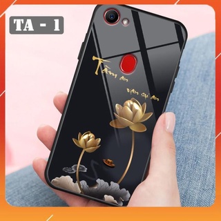 Ốp lưng Tâm An Vạn Sự An - Ốp in oppo F5 - oppo F7 trên mặt lưng kính sáng bóng chống trầy sốc