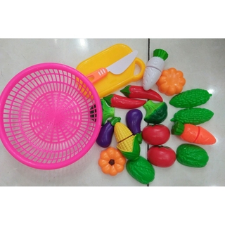 Đồ chơi rổ trái cây cắt LT 5088