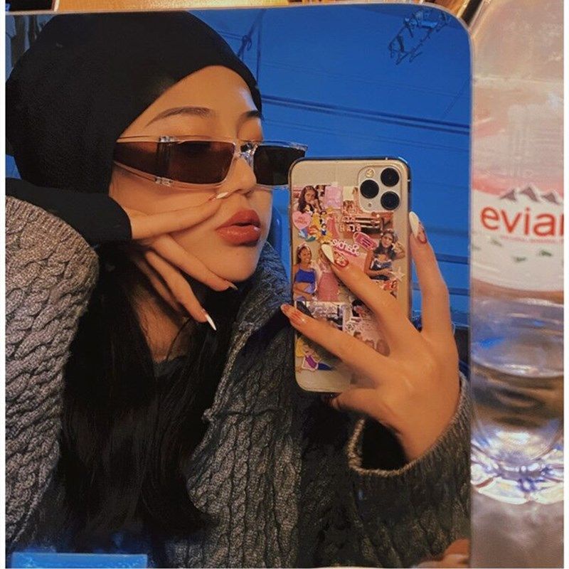 Kính Mát Chống Tia Uv Y2k Y2k Cho Nữ