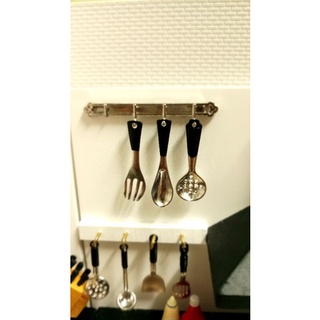 set dụng cụ nhà bếp tỷ lệ 1:12