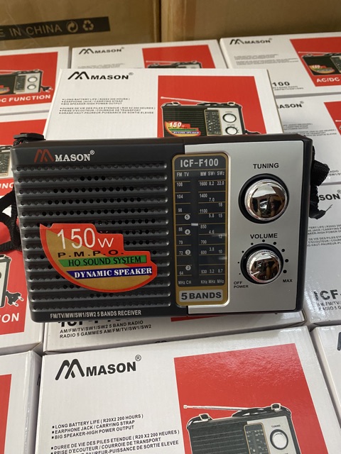 Đài radio Mason F100