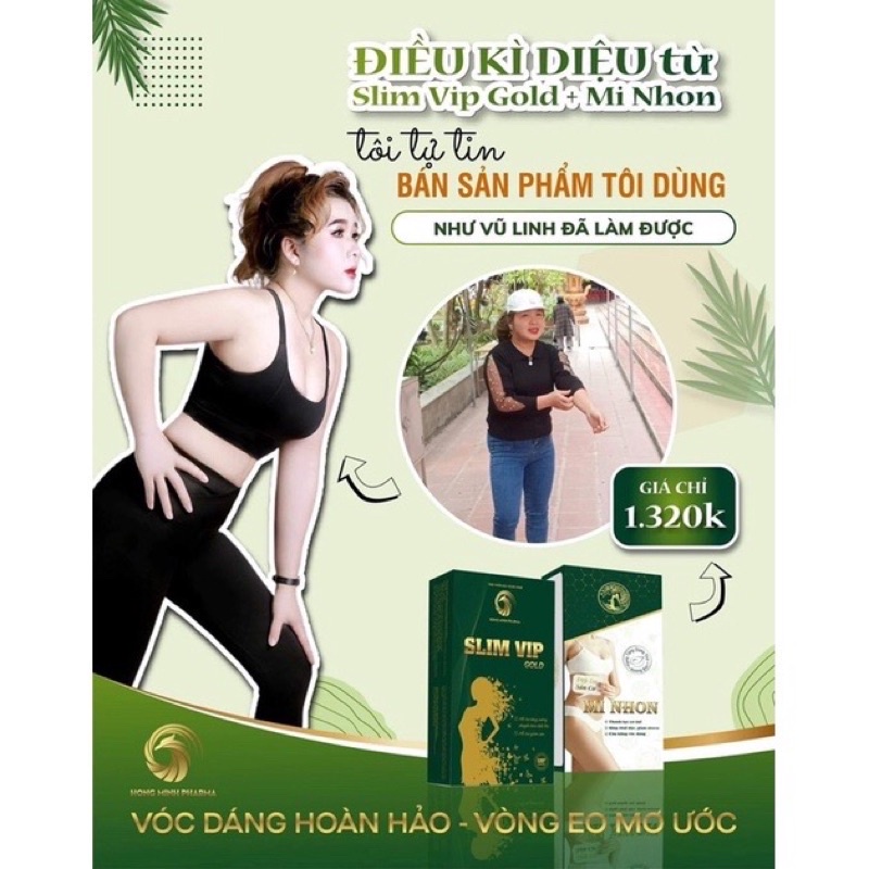 SLIM VIP GOLD  TẶNG KÈM MI NHON MỚI NHẤT