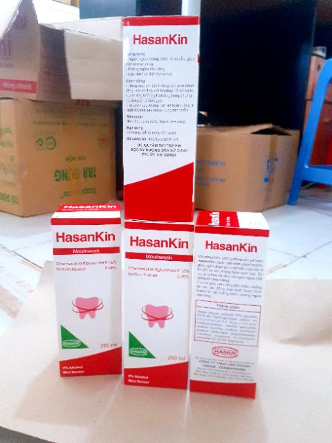 Nước súc miệng HASANKIN 250ML