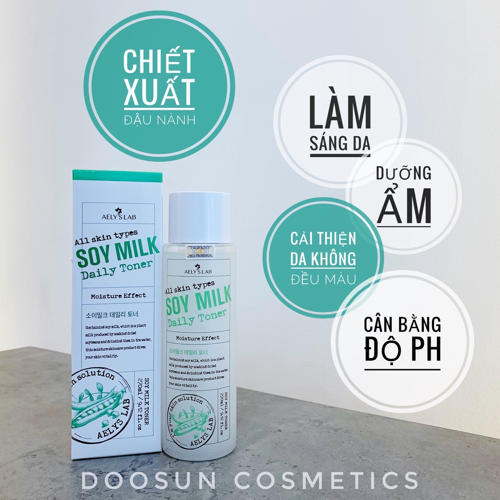 toner aely's lab collagen thủy phân/ rong nho/ mầm đậu