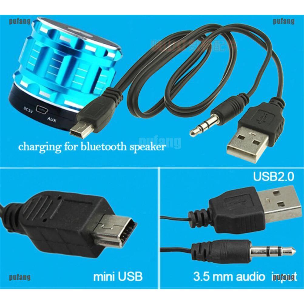 Dây cáp âm thanh usb 2.0 đầu cắm 3.5mm