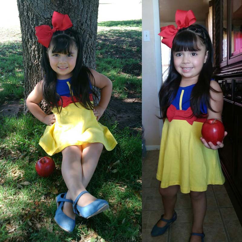 Đầm Hóa Trang Công Chúa Disney Xinh Xắn Cho Bé Gái