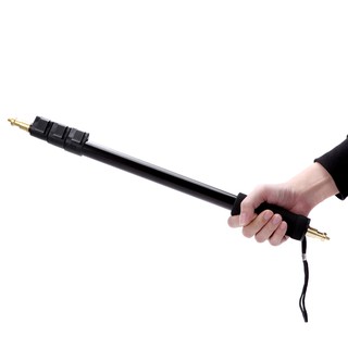 Ĩ Godox AD-S13 21-63 55-160cm Portable Light Boom Pole Stick 1 4 Male Thread for WITSTRO Flash AD180 thumbnail
