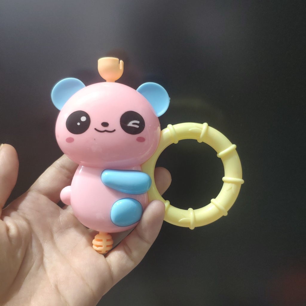 Đồ chơi xúc xắc, lục lạc có chuông vui nhộn 5 món hình thú đáng yêu cho bé