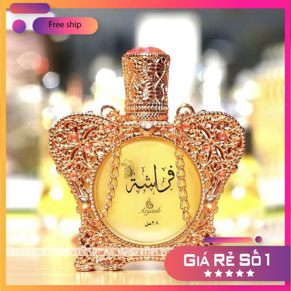 ⚡ 𝐆𝐈𝐀́ 𝐒𝐈𝐄̂𝐔 𝐑𝐄̉ ⚡ Tinh dầu nội địa dubai Farasha 28ml - chính hãng