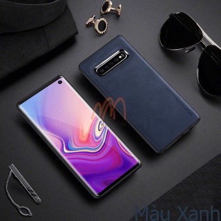 Ốp lưng da mềm Samsung S10 Plus hiệu X Level