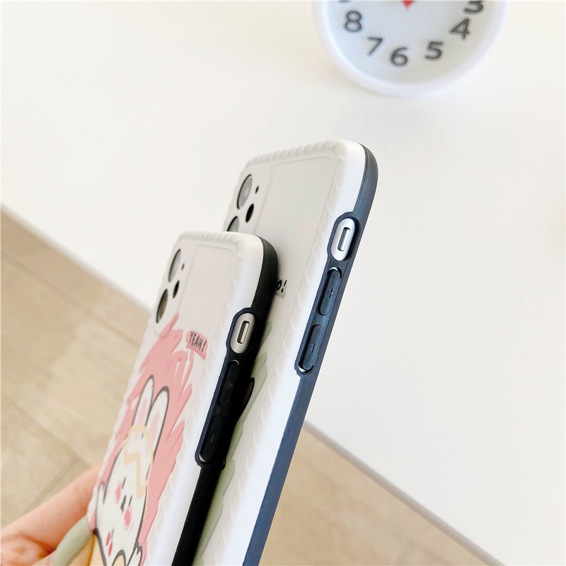 Ốp lưng iphone Phao Vịt IMD dày dặn viền nổi 5/5s/6/6plus/6s/6splus/7/7plus/8/8plus/x/xr/xs/11/12/pro/max/plus/promax | BigBuy360 - bigbuy360.vn