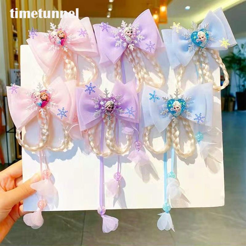 Set 2 Kẹp Tóc Hình Nơ Xinh Xắn Dành Cho Bé Gái