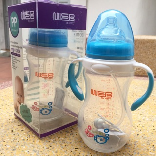 Bình sữa 320ml chống sặc cho bé Akas.